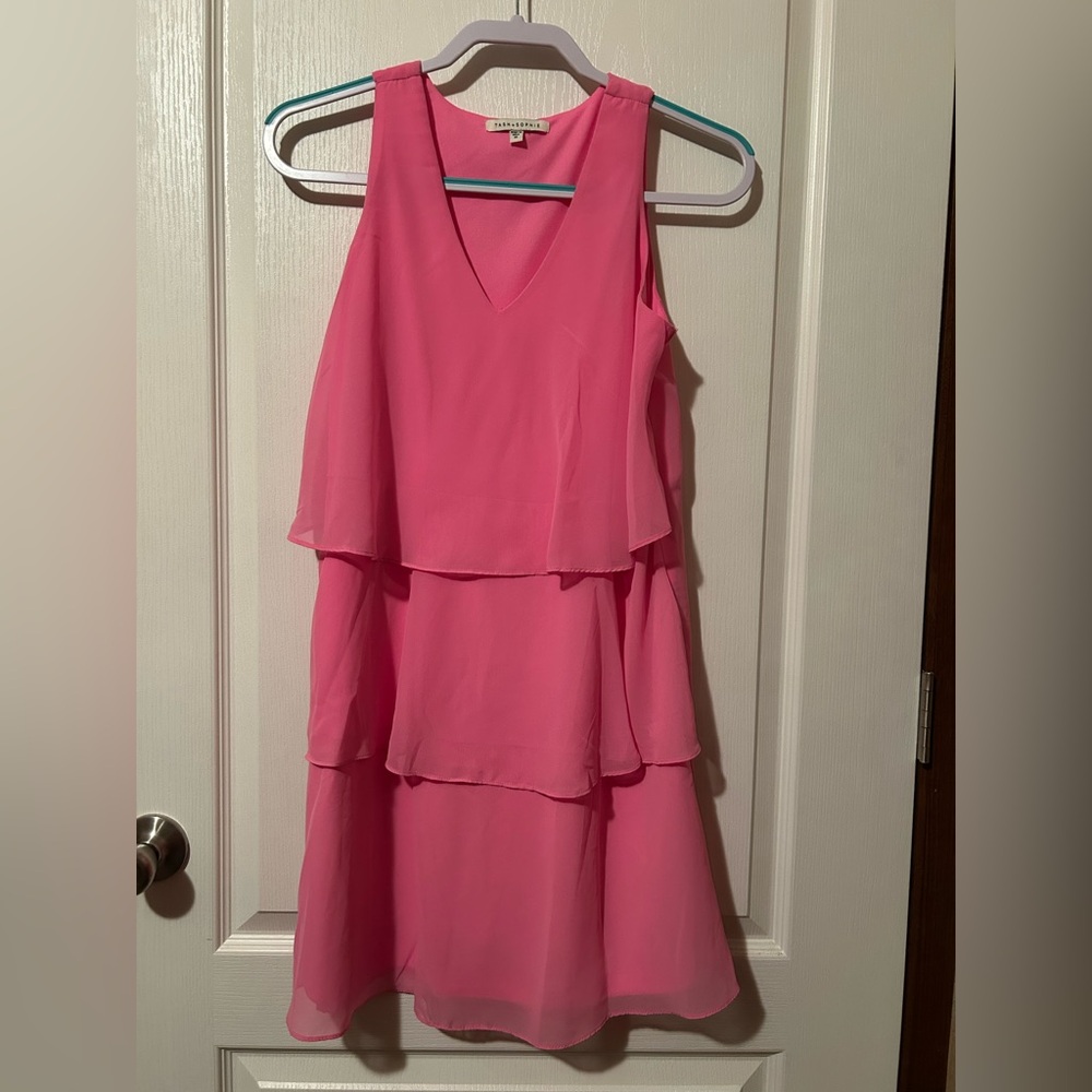 Pink Layered Dress